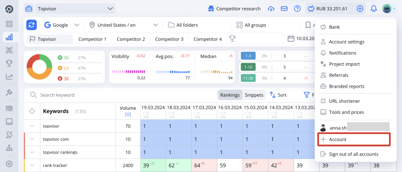 How to switch between multiple accounts: How to add account, how to sign out
